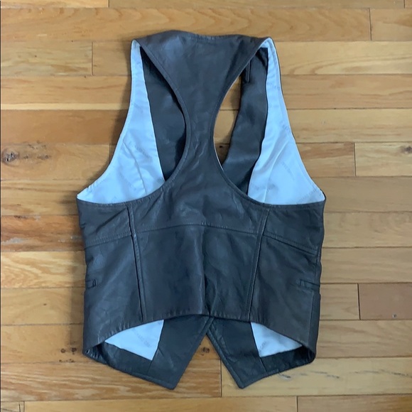 Richard Chai for Target taupe leather vest - Picture 3 of 3